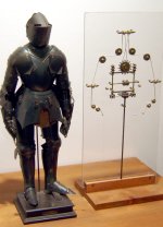 Model of a robot  by Leonardo da Vinci