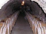 Underground wine cellar