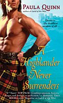 A Highlander Never Surrenders by Paula Quinn